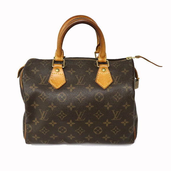 Louis Vuitton Handbags - LOUIS VUITTON Speedy Monogram Canvas Brown Handbag